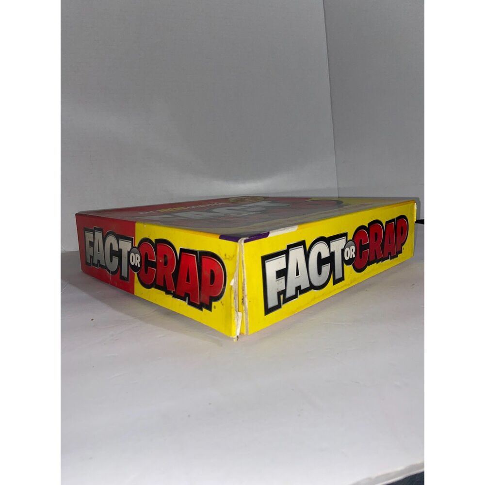 Fact Or Crap Trivia With Attitude Board Game!
